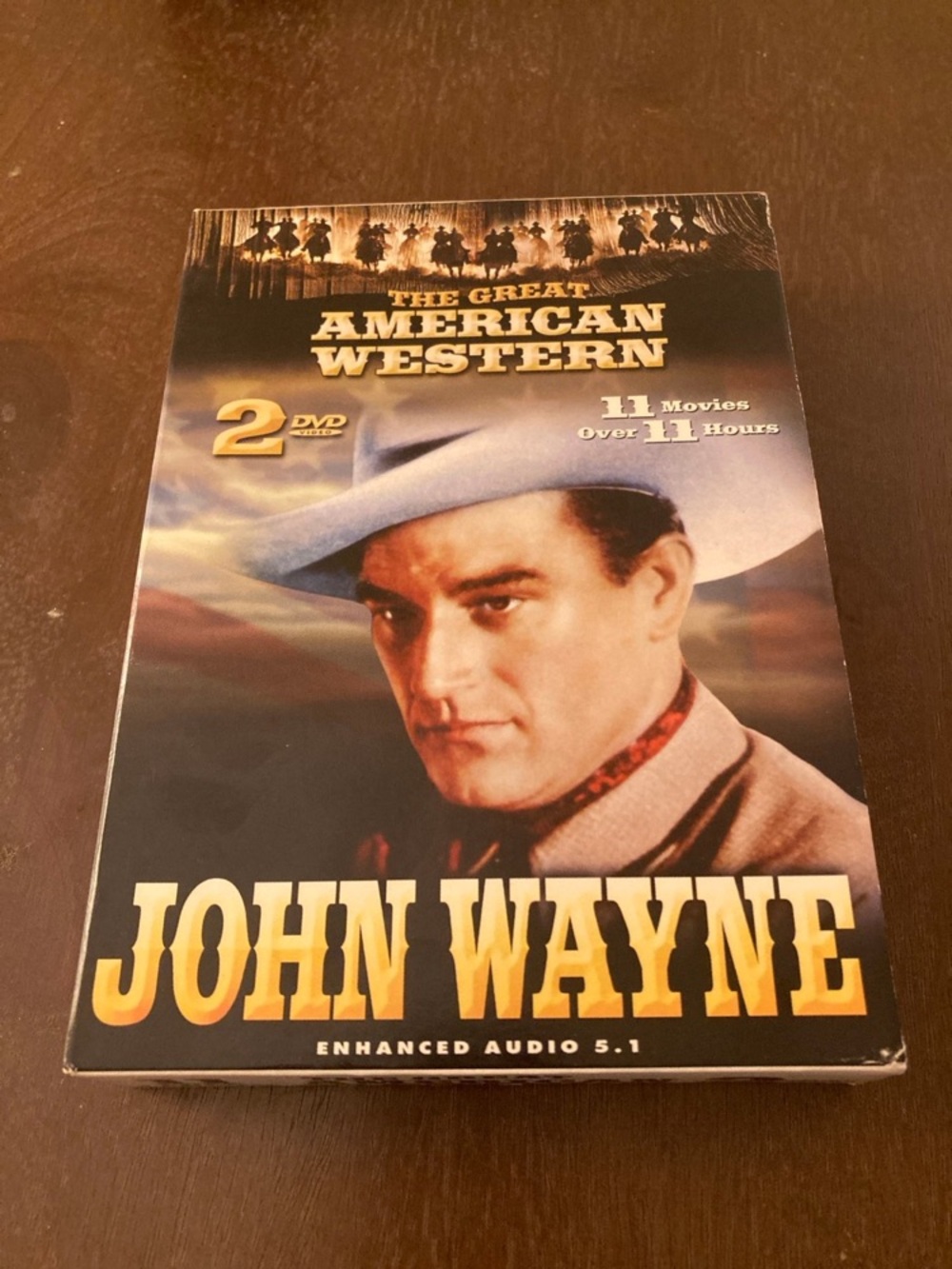 Lot of 3 John Wayne The Great American Western DVD Sets